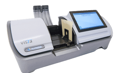 Kleurmeting van heldere films met de Vista-spectrofotometer