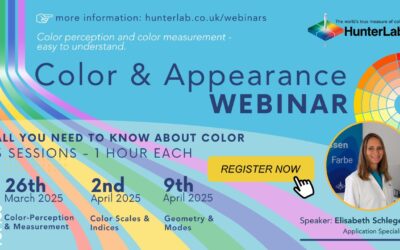 Webinar – Grondbeginselen colorimetrie